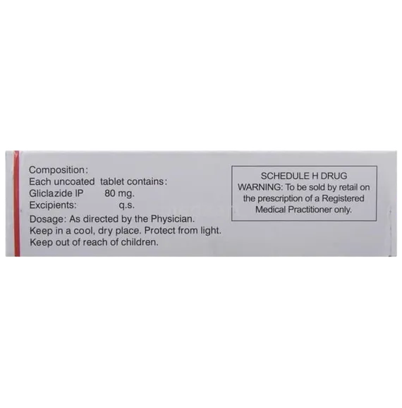 glycigon 80mg tablet 10's